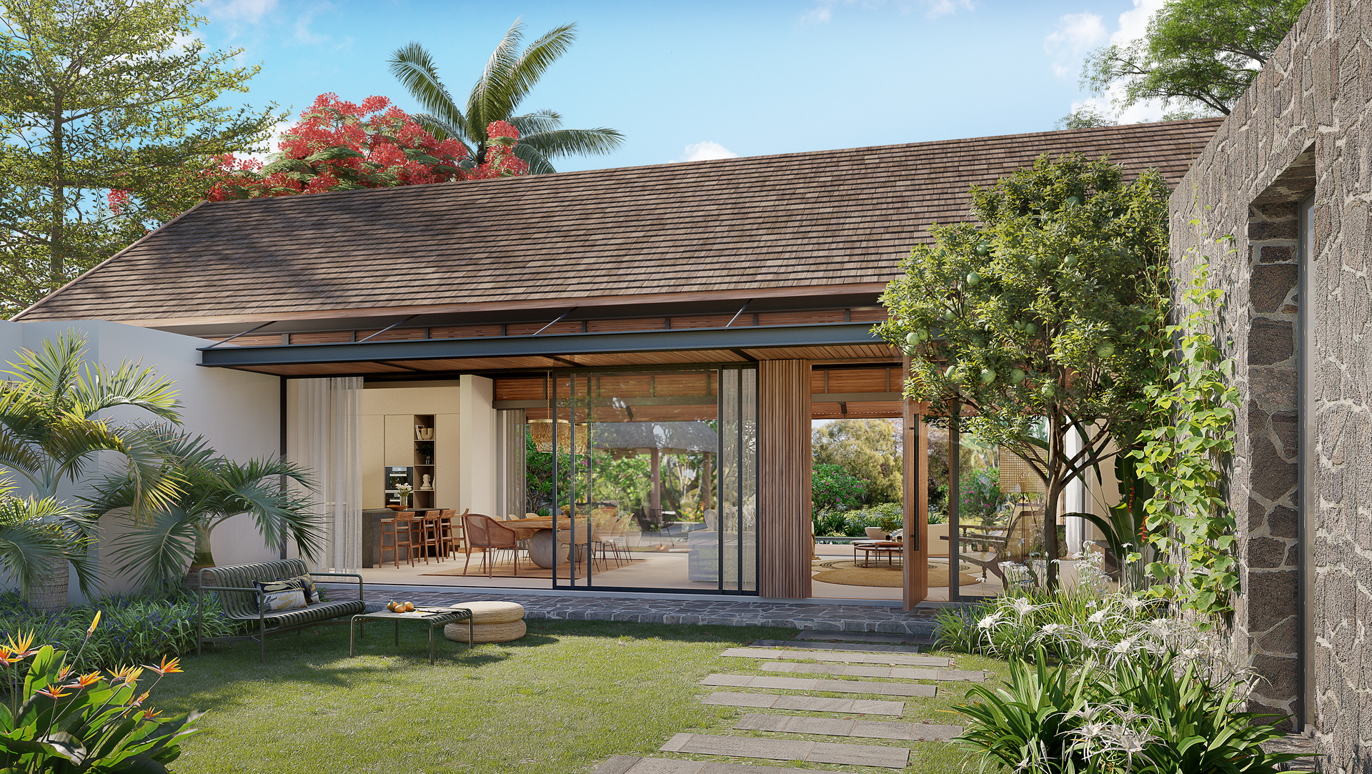 3 Bedroom House Villa Real Estate Property for Sale Mauritius