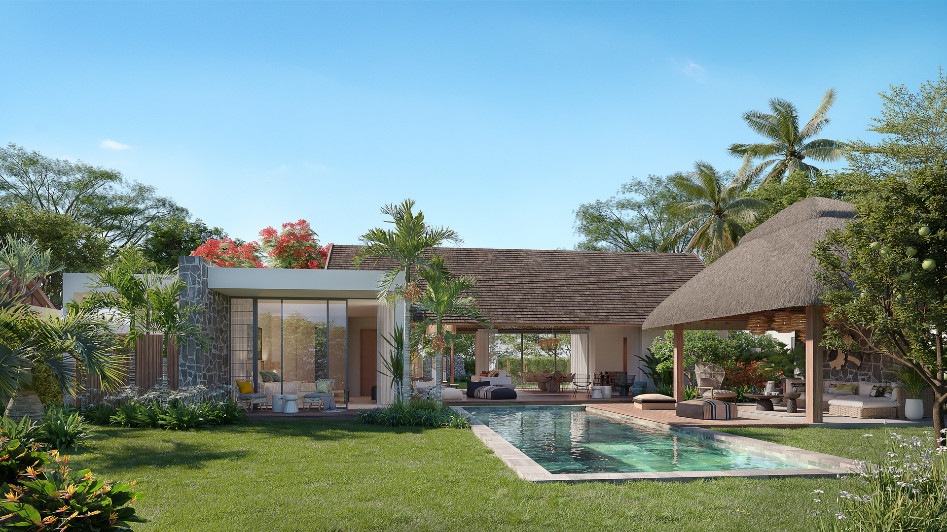 3 Bedroom House Villa Real Estate Property for Sale Mauritius