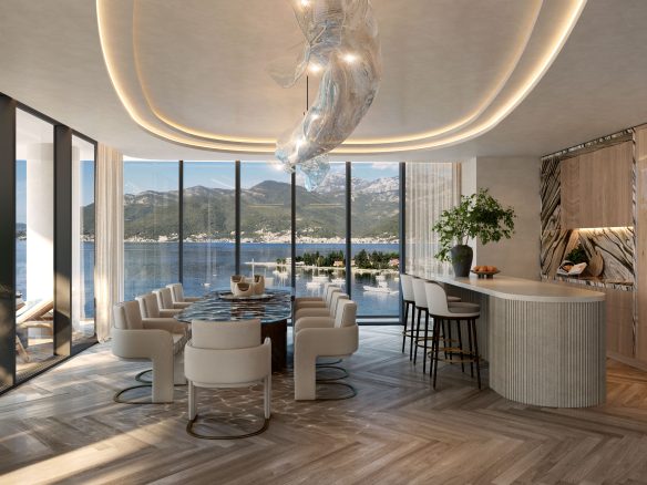 Luxury Apartment Penthouse for Sale in Porto Montenegro Tivat Montenegro Europe