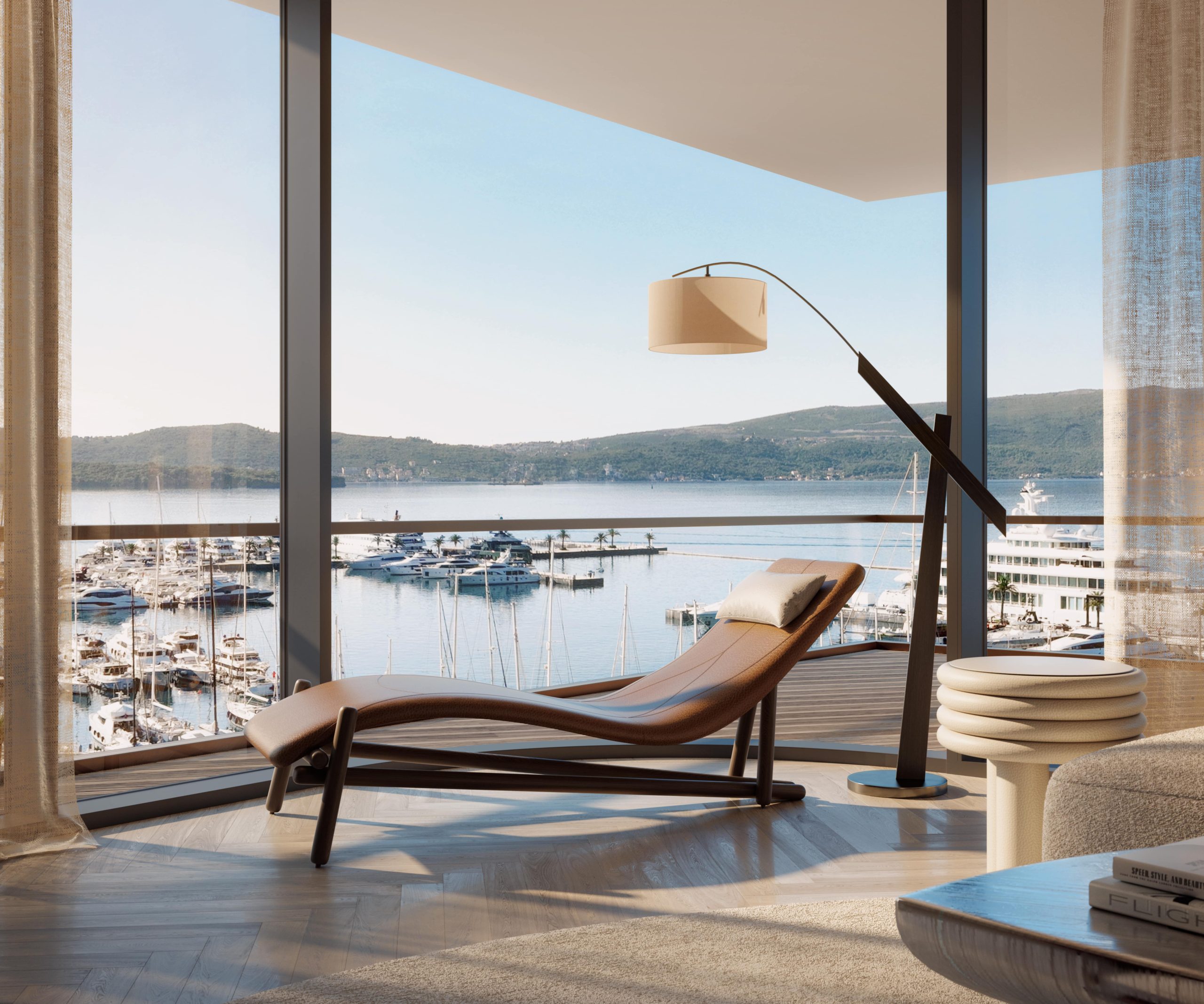 Synchro Aeris Luxury Apartment for Sale in Porto Montenegro Tivat Montenegro Europe