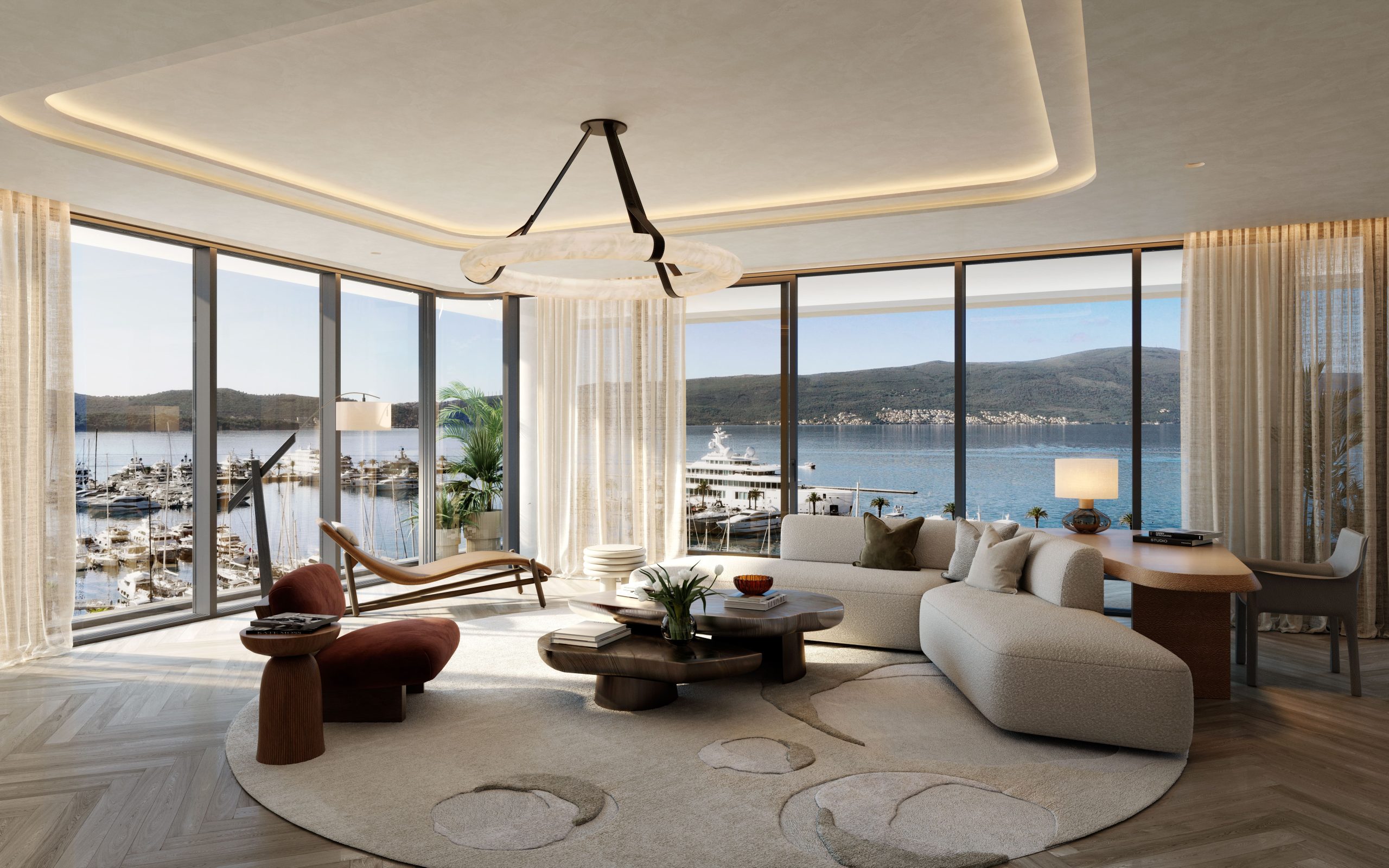Synchro Aeris Luxury Apartment for Sale in Porto Montenegro Tivat Montenegro Europe