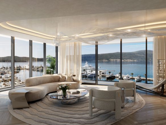 Luxury Apartment Penthouse for Sale in Porto Montenegro Tivat Montenegro Europe