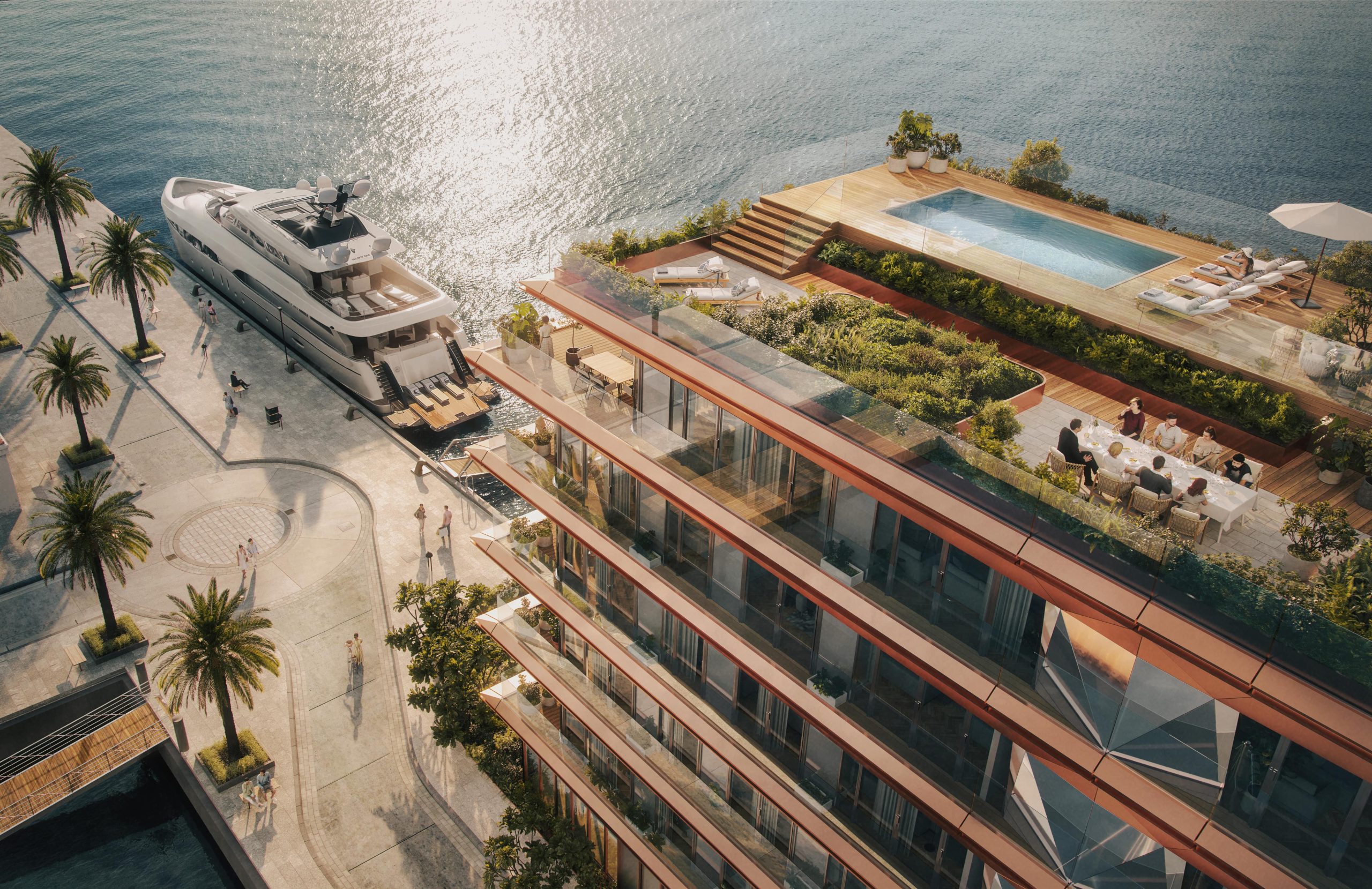 Synchro Aeris Visuals Luxury Apartment for Sale in Porto Montenegro Tivat Montenegro Europe