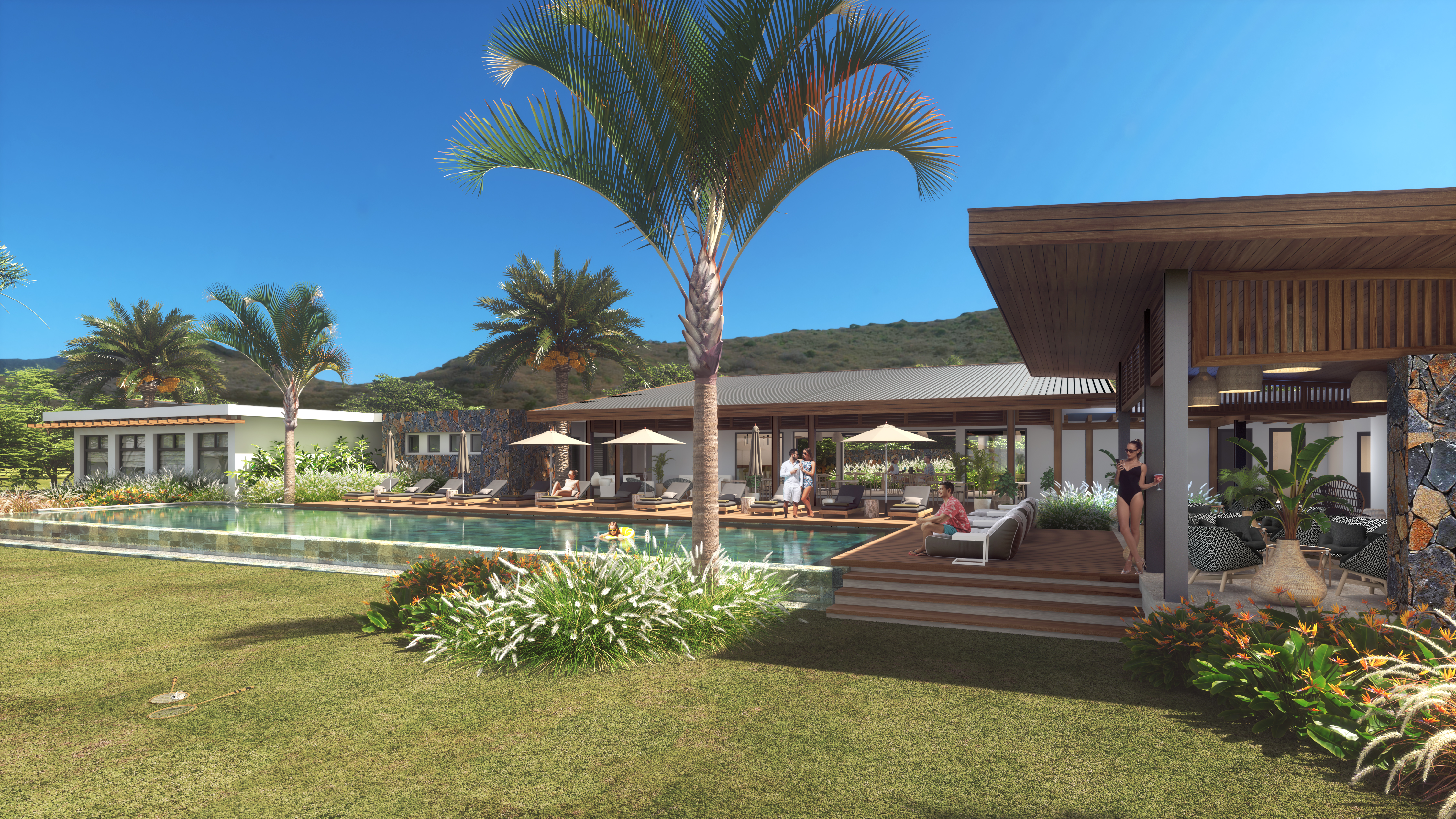 Club_House_HR Villa – Black River, Mauritius