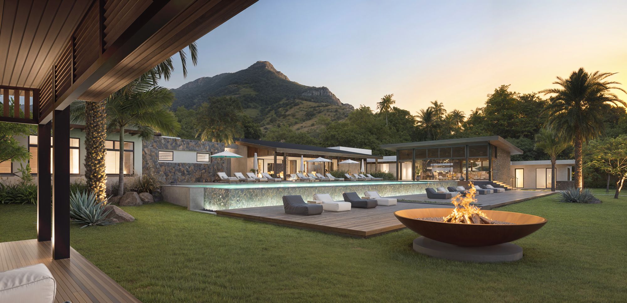 Club_House_by_night_02 Villa – Black River, Mauritius