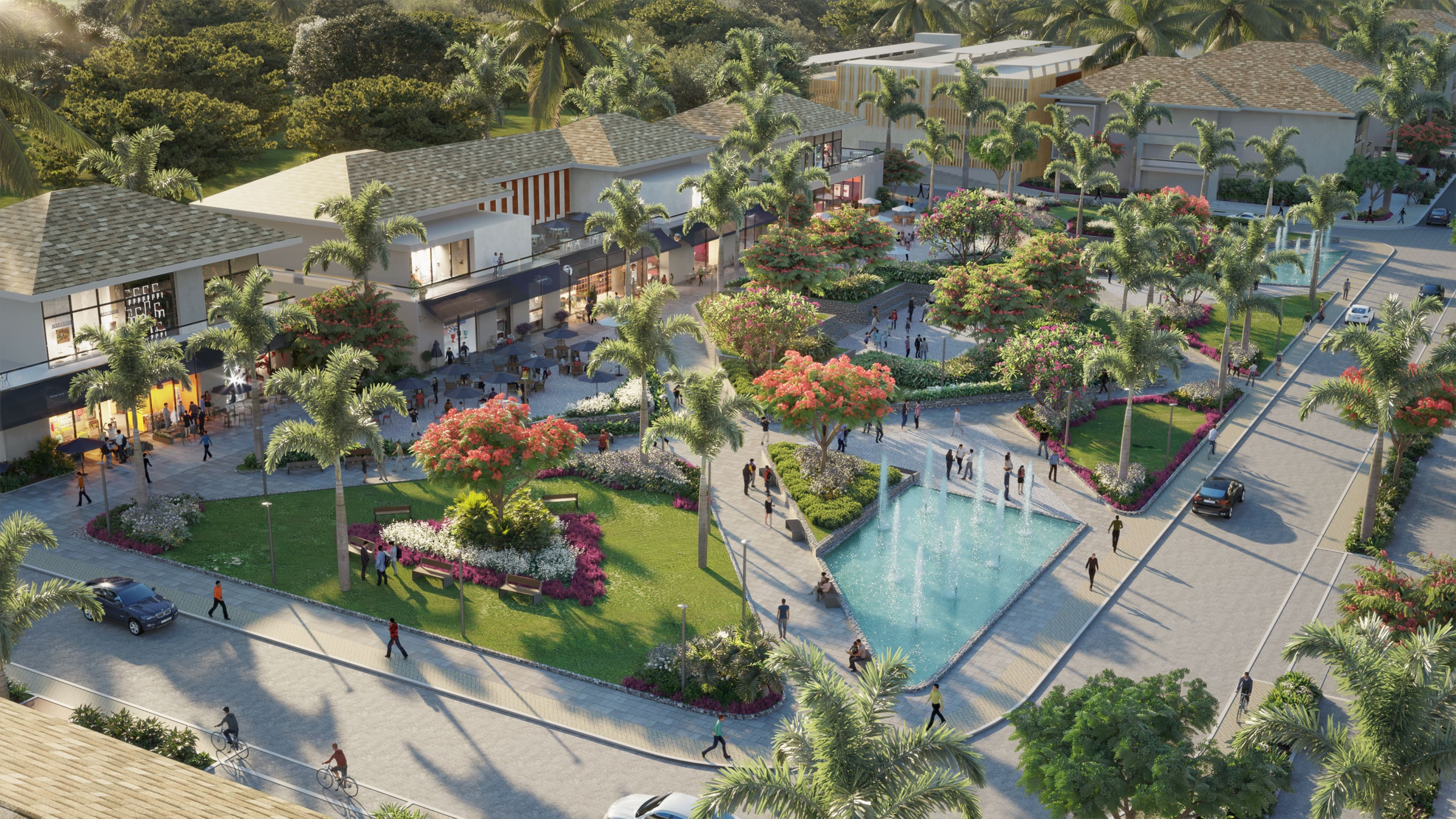 Boulevard & Parkway – CGI 5 – 09.07.21-min Luxury Villa For Sale in Mont Choisy La Reserve Golf Mauritius