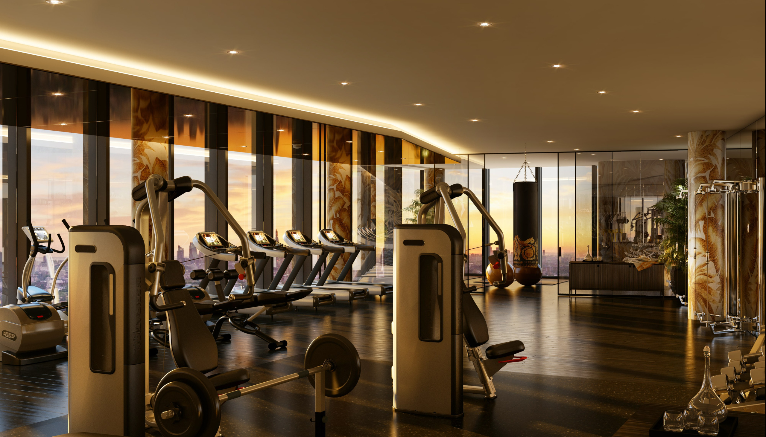 London Nine Elms Damac Gym 1-min Damac Nine Elms Tower London Apartment for Sale