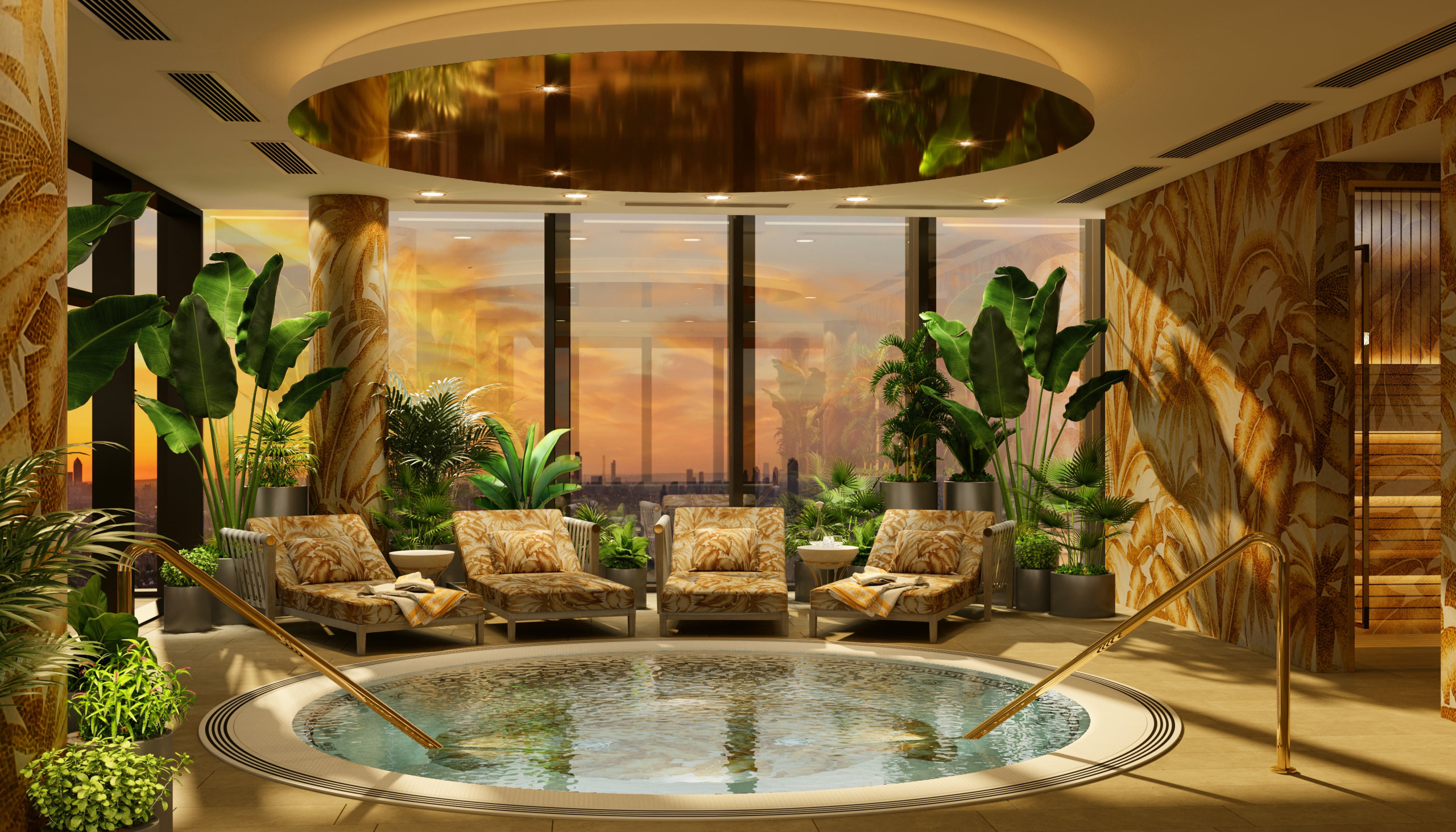 London Nine Elms Damac Jacuzzi-min Damac Nine Elms Tower London Apartment for Sale