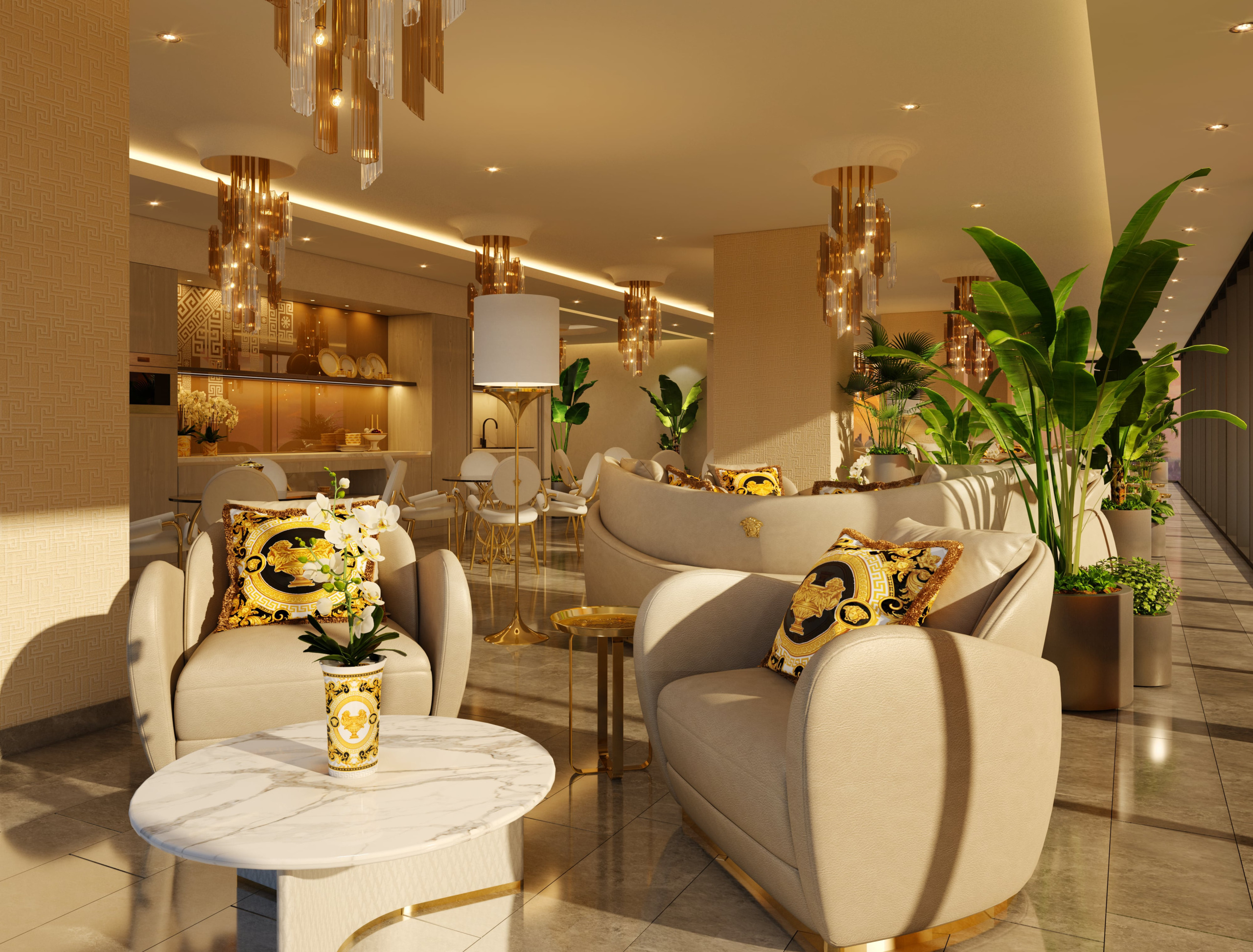 London Nine Elms Damac Lounge 1-min Damac Nine Elms Tower London Apartment for Sale
