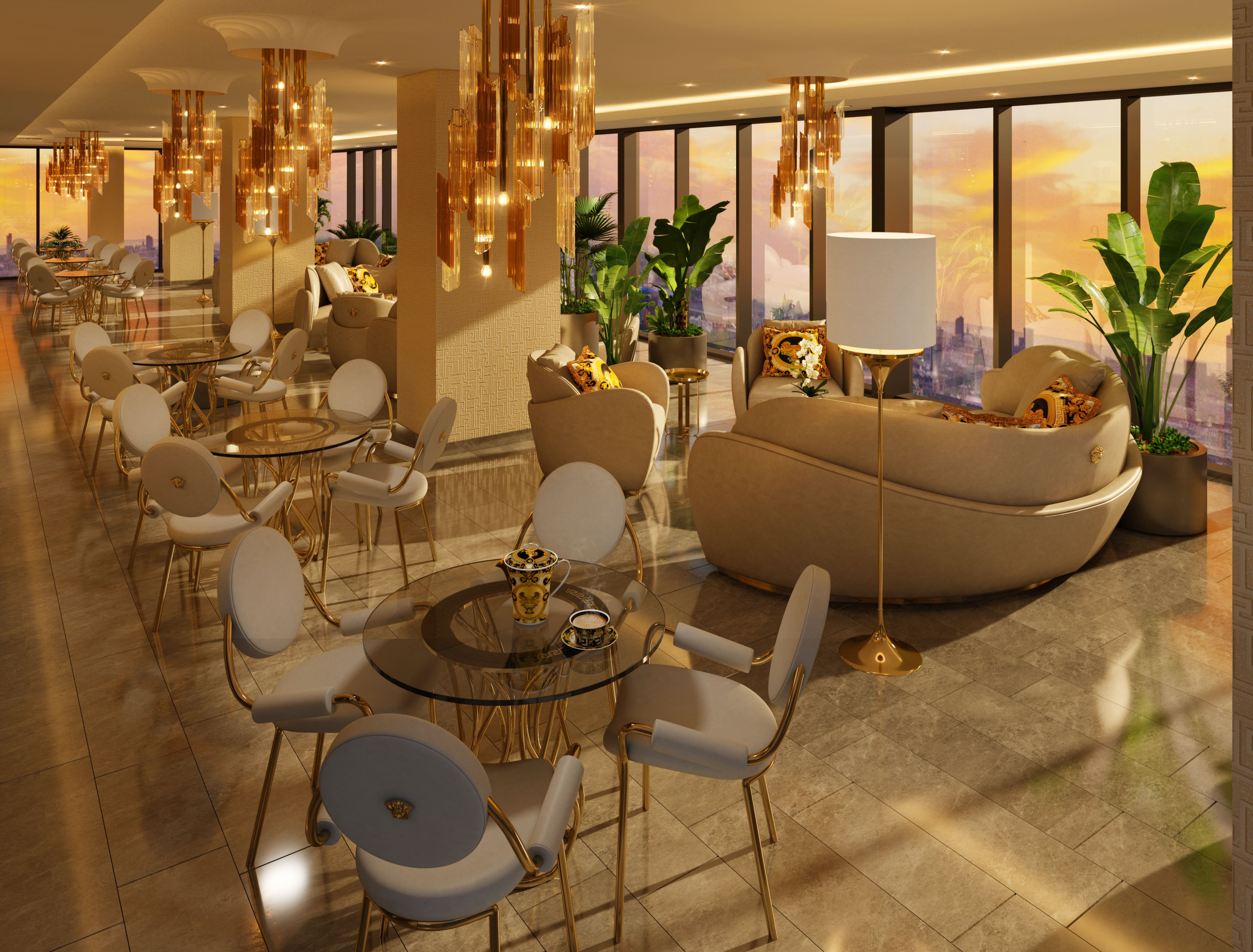 London Nine Elms Damac Lounge 3-min Damac Nine Elms Tower London Apartment for Sale