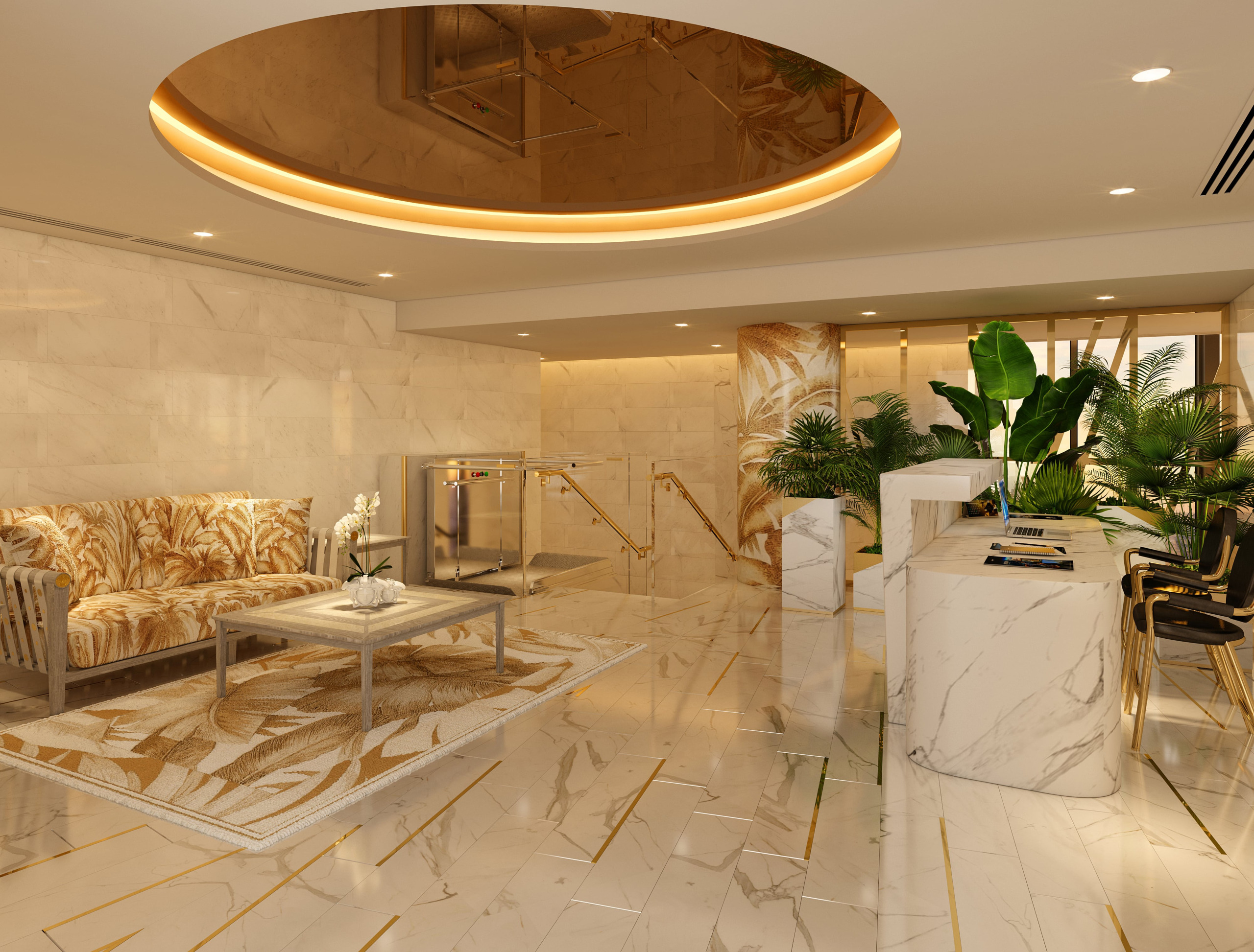 London Nine Elms Damac Spa Entrance 1-min Damac Nine Elms Tower London Apartment for Sale