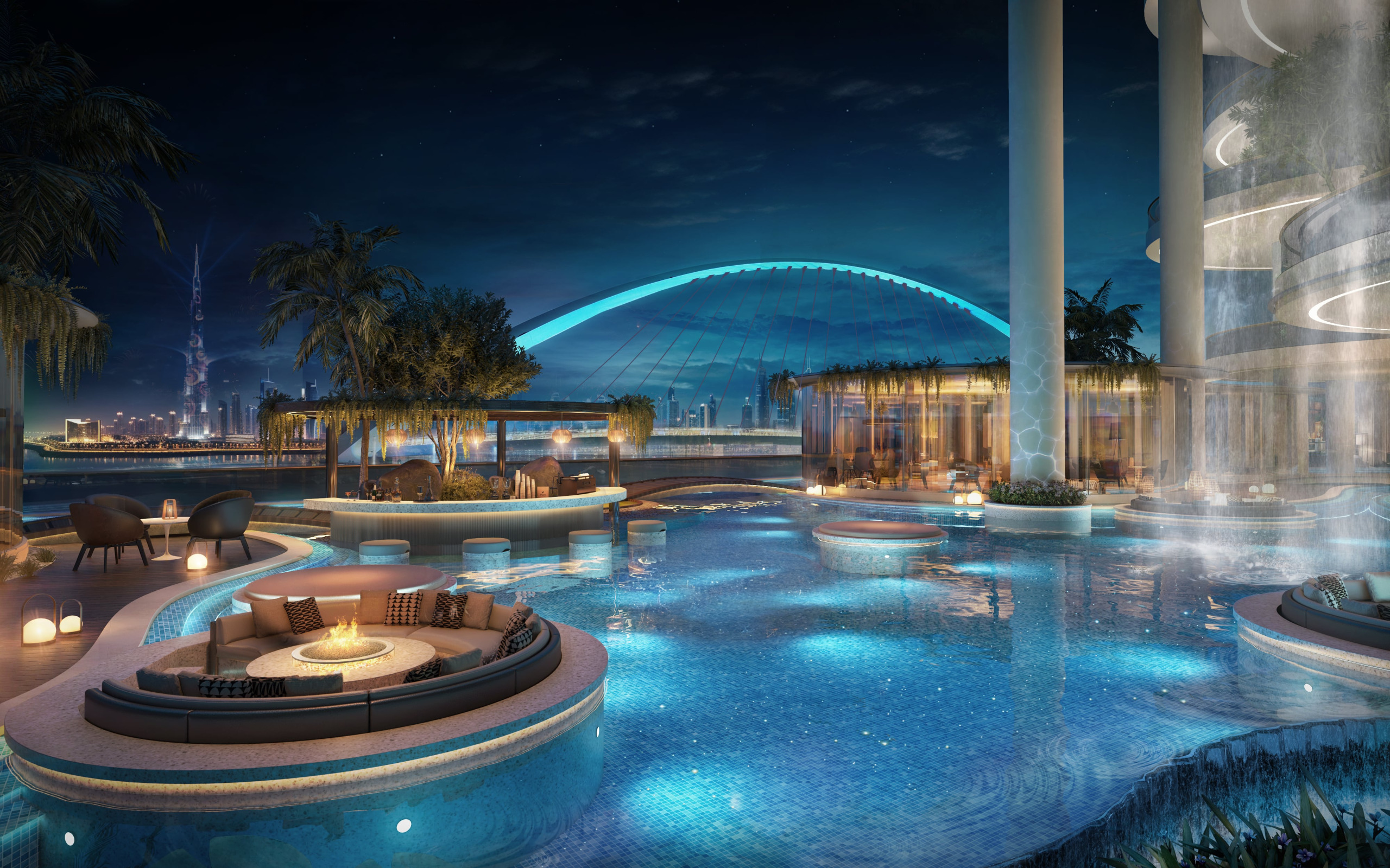 Amenities -V02 beige-without fireworks-min Apartment – Dubai, UAE