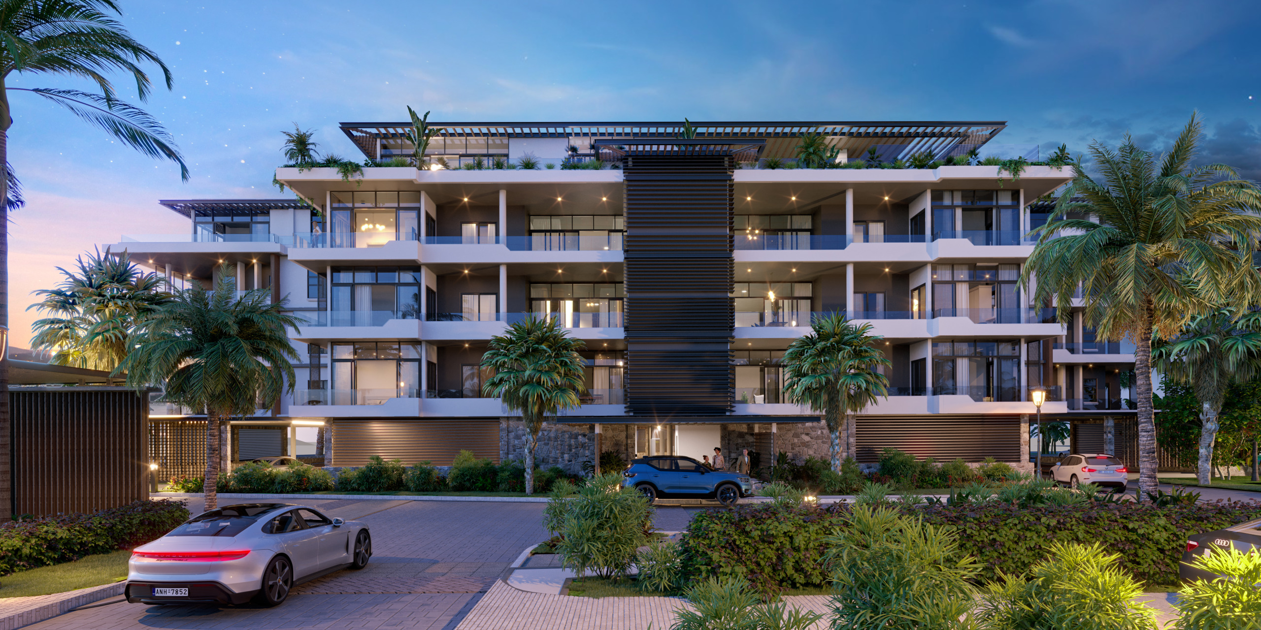 Cam1_Apartment_Street_1__Post_LightMix Interactive Apartment – Flic en Flac, Mauritius