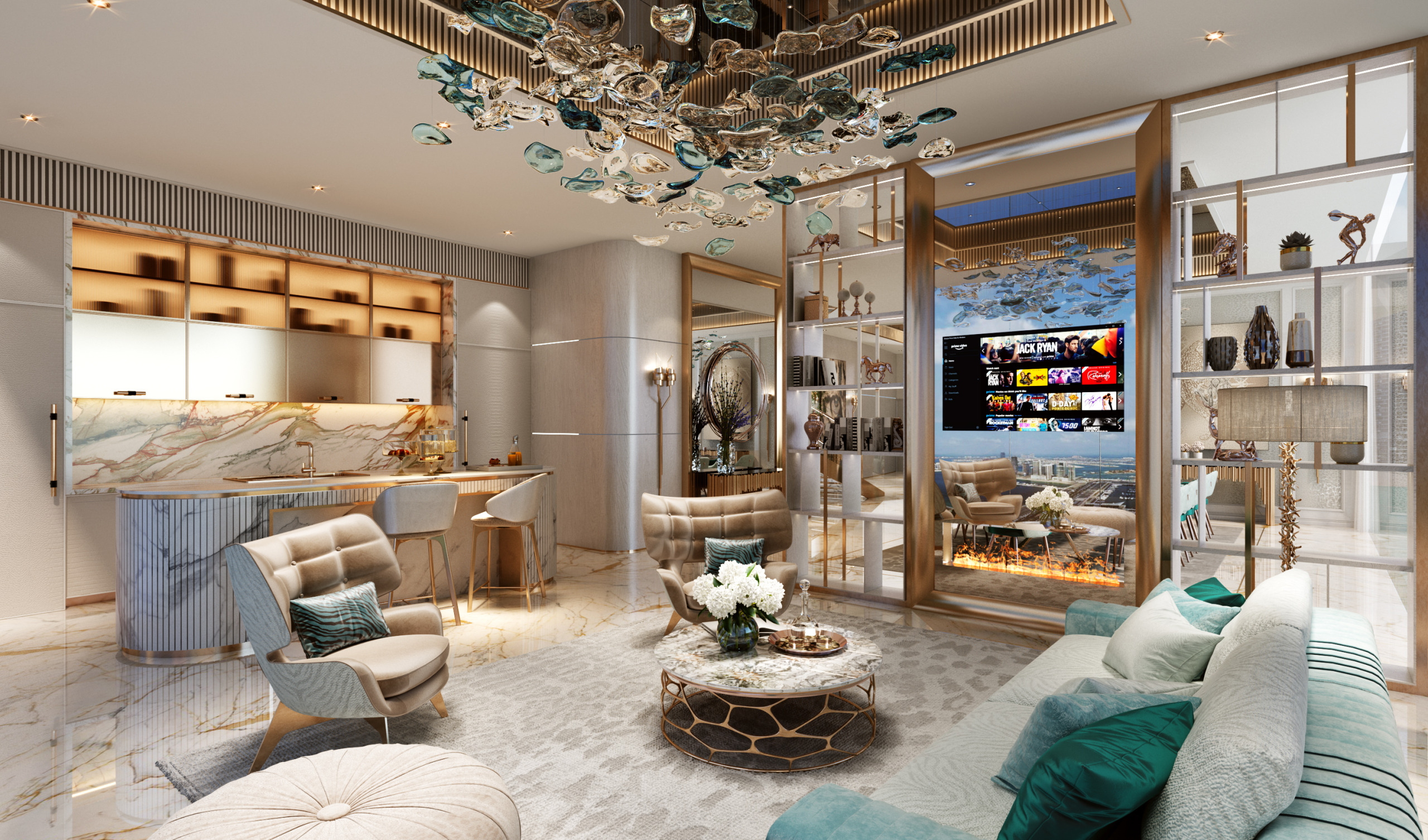 DAMAC Bay by Cavalli Luxury seafront apartments in Dubai