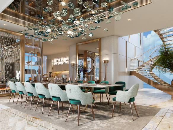 DAMAC Bay by Cavalli Luxury seafront apartments in Dubai