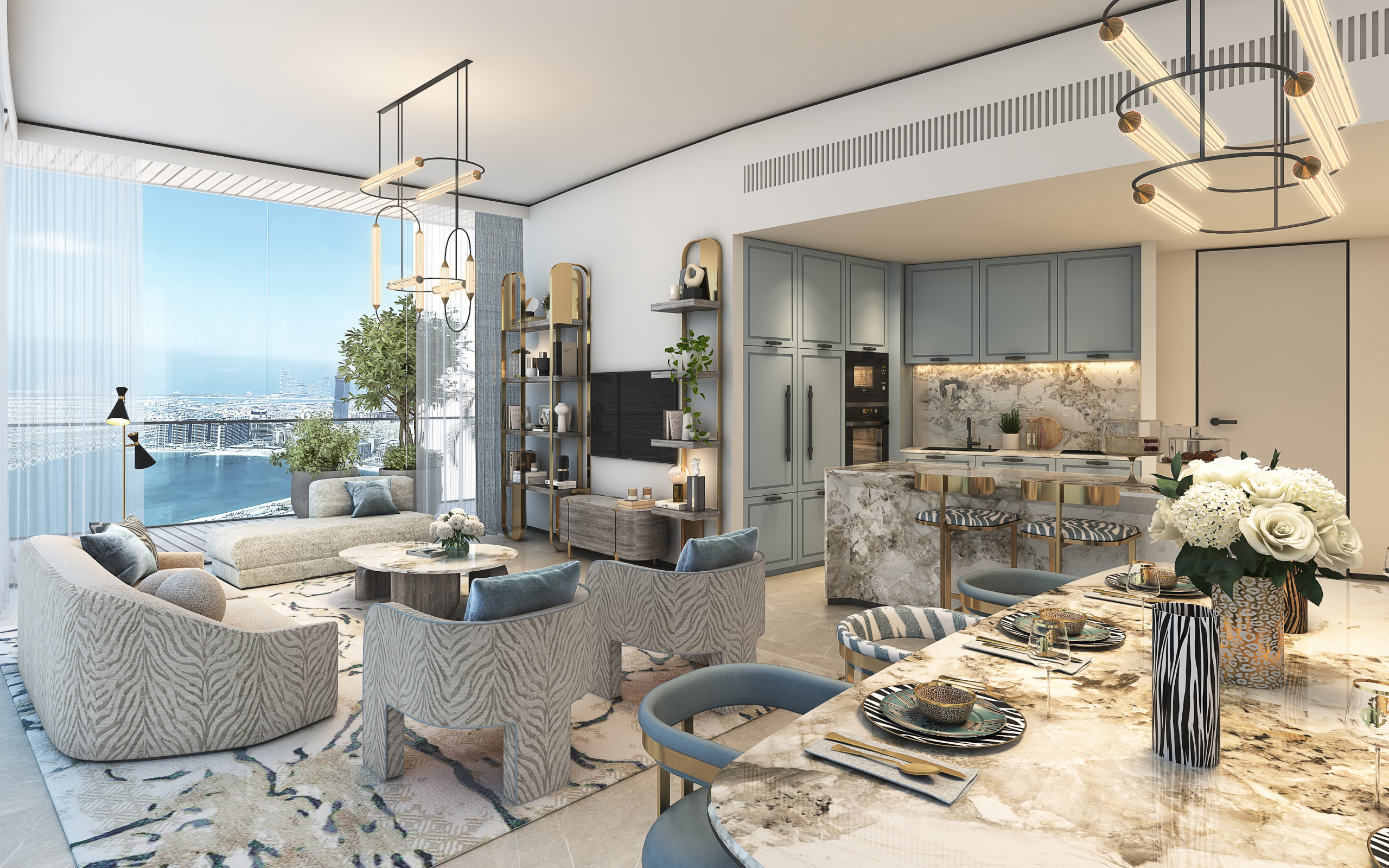 DAMAC Bay by Cavalli Luxury seafront apartments in Dubai