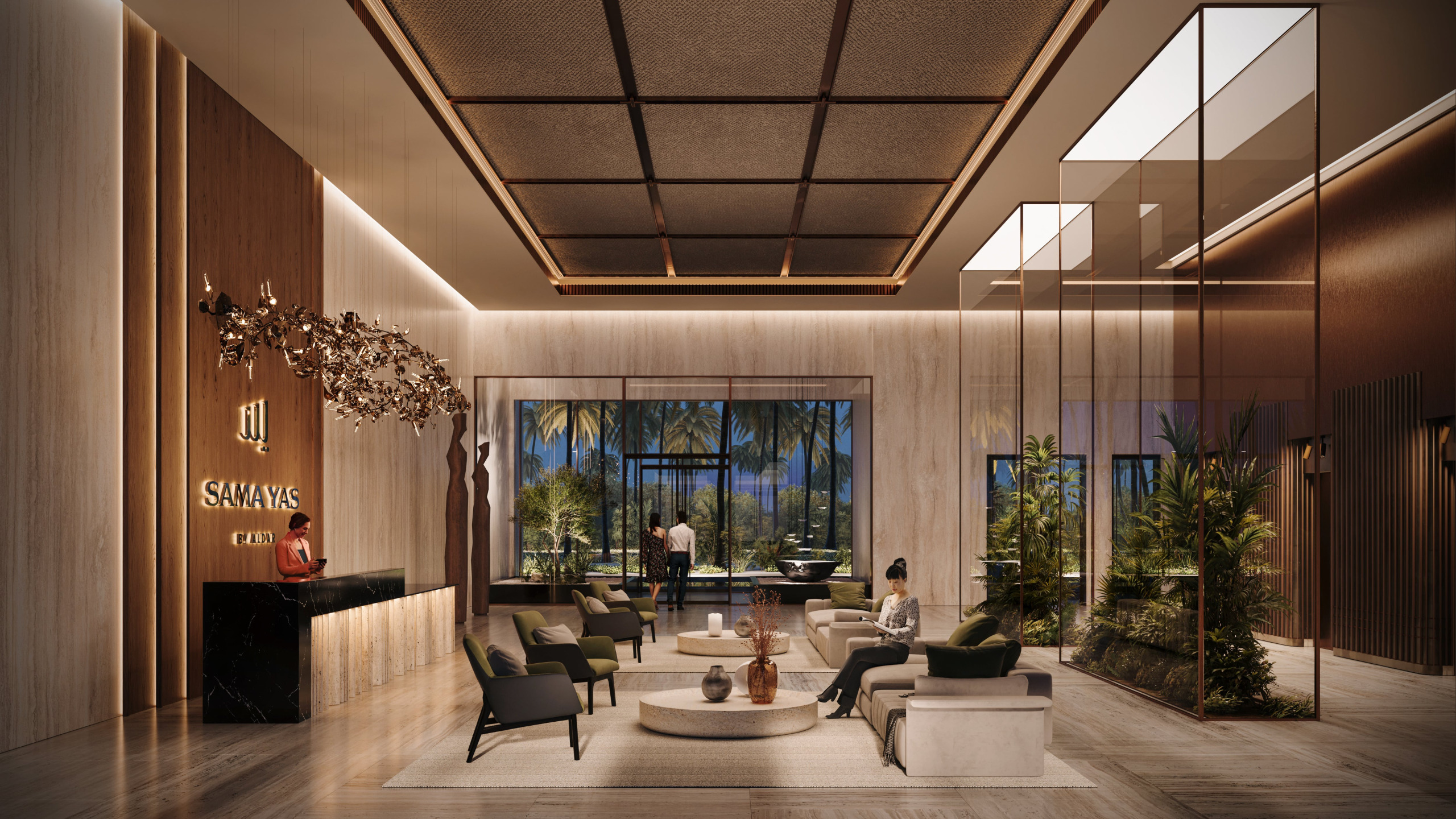 AM10_Lobby_B9-min Apartment – Yas Island, Abu Dhabi