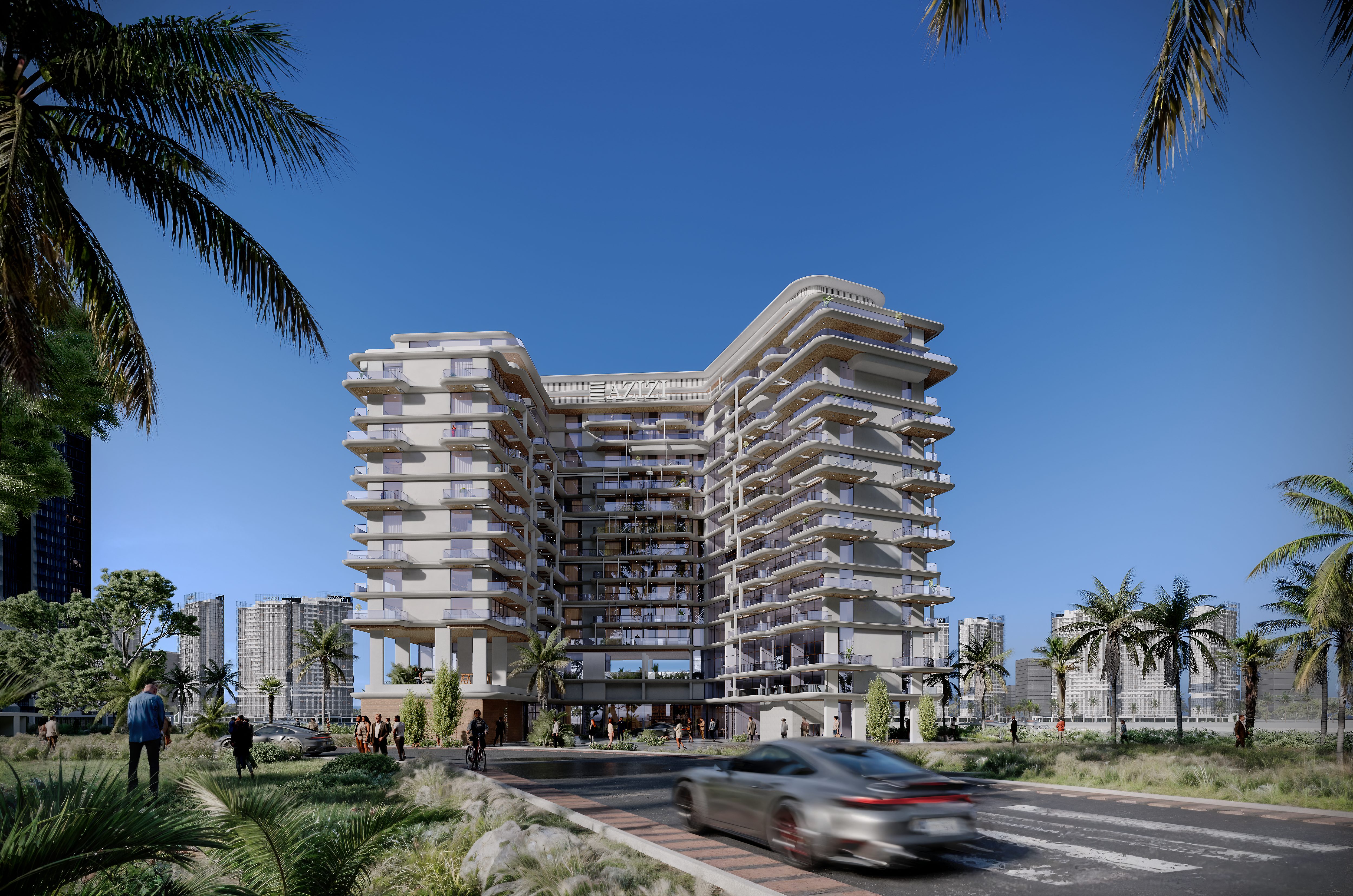 Milan-inspired architecture Dubai waterfront