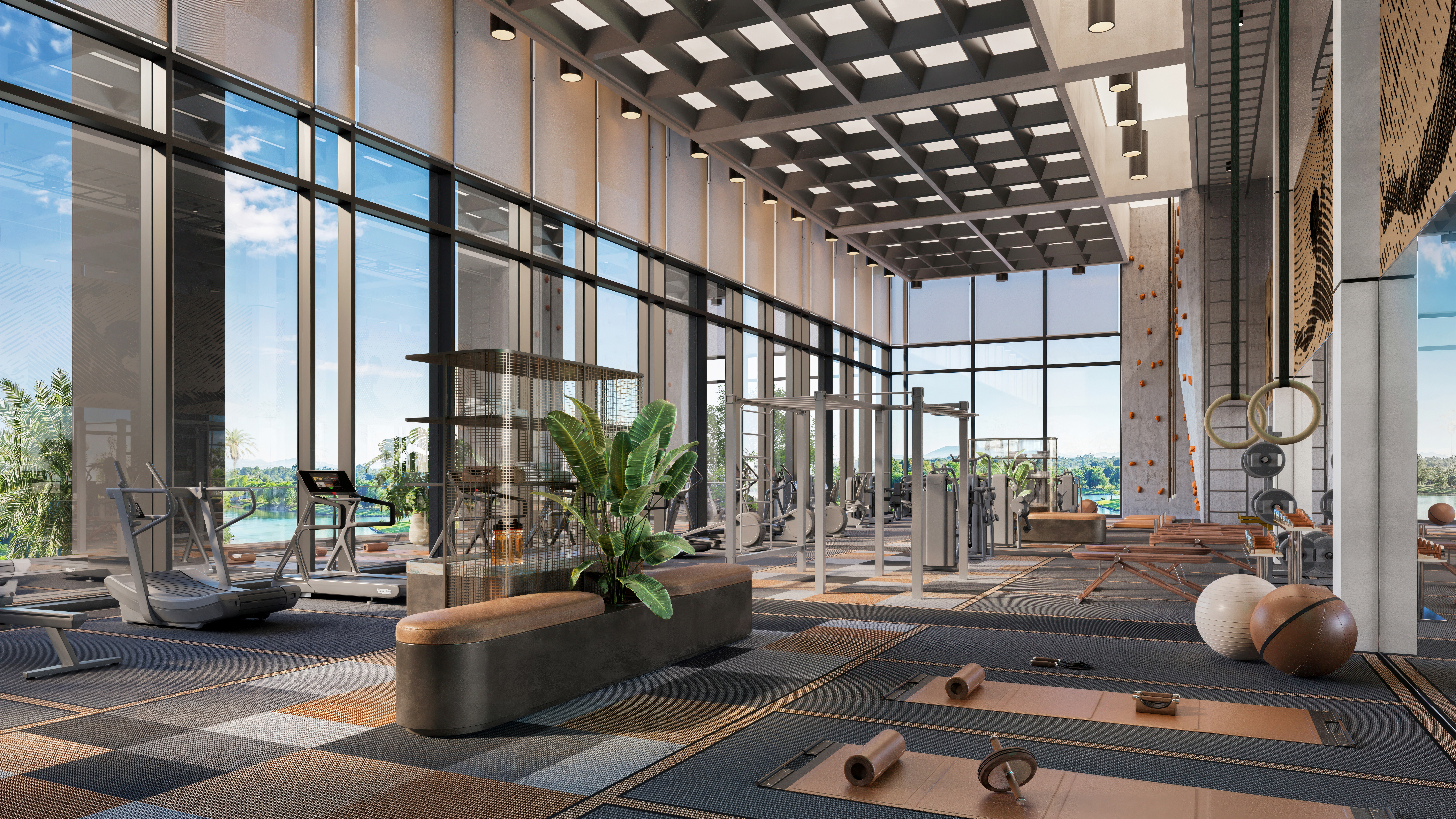 Eltiera Views – fitness studio Apartment – Dubai, UAE