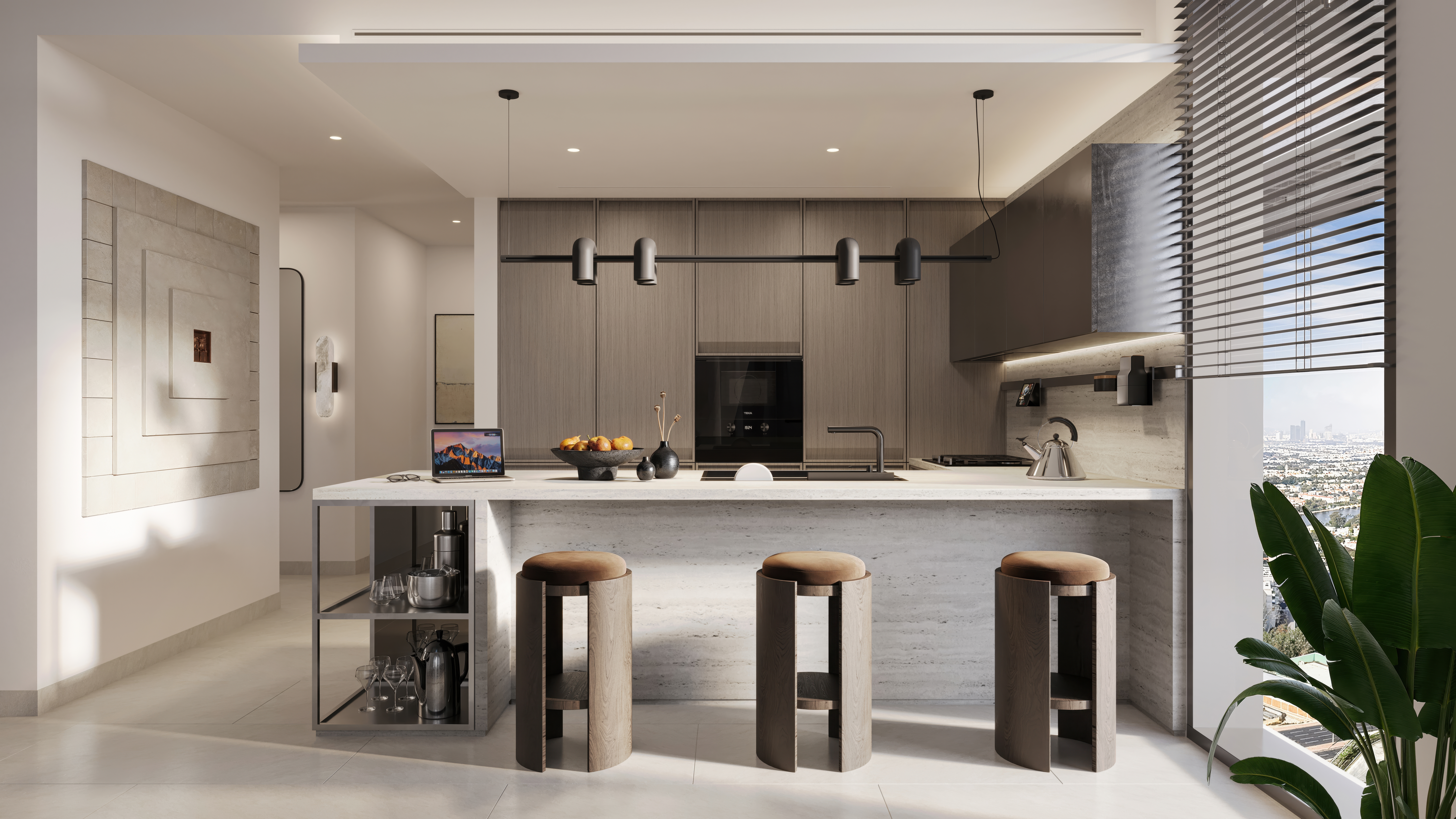 Eltiera Views – kitchen Apartment – Dubai, UAE