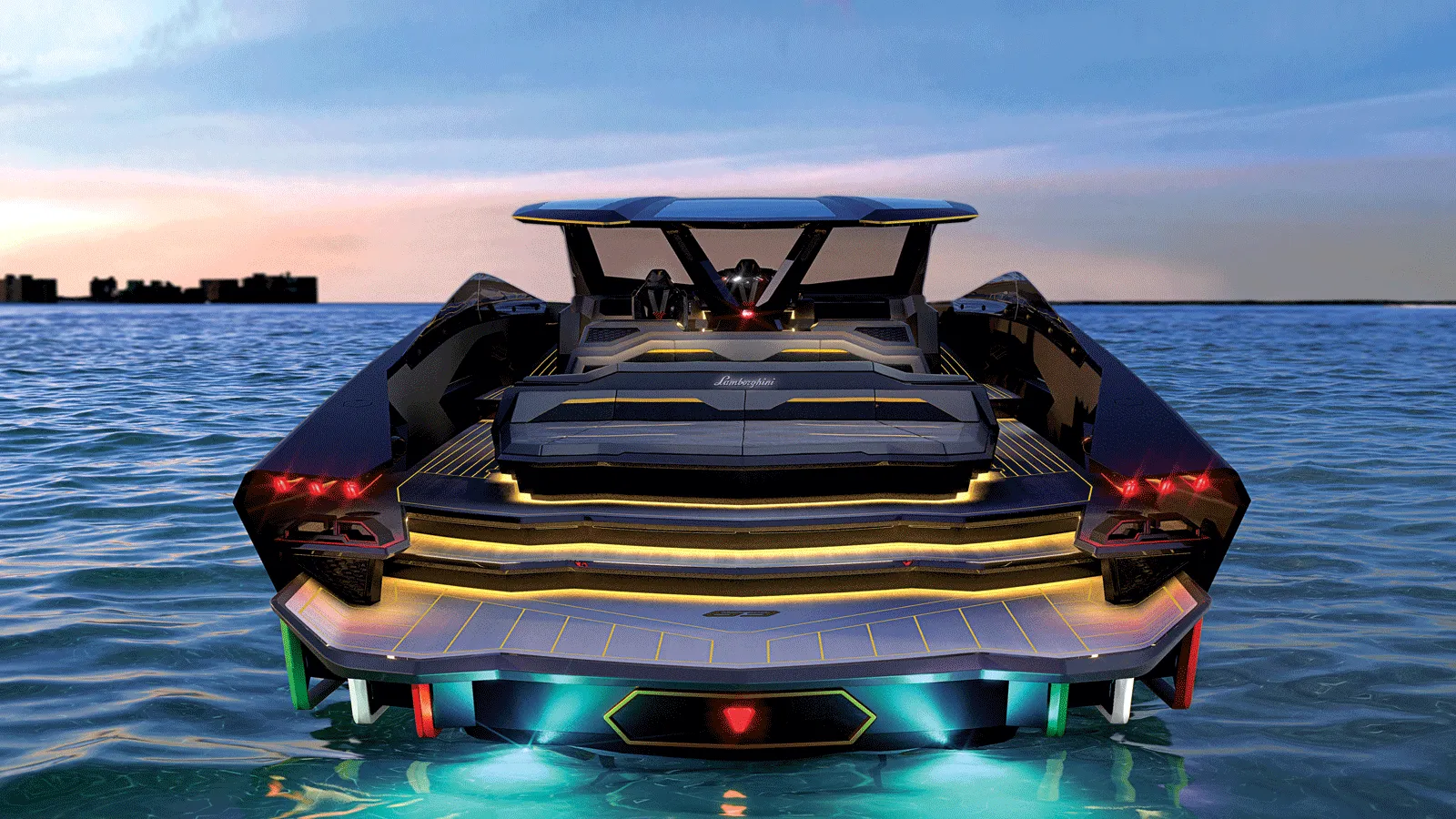 Yacht – Tecnomar for Lamborghini 63