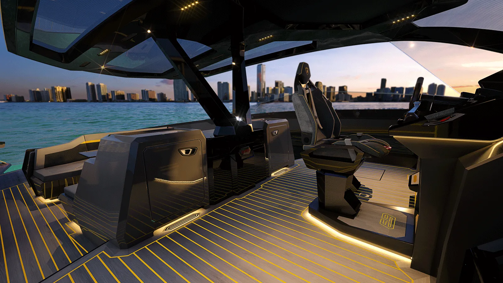 Yacht – Tecnomar for Lamborghini 63