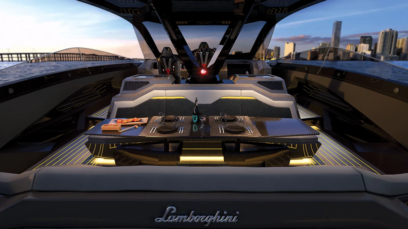 Yacht – Tecnomar for Lamborghini 63