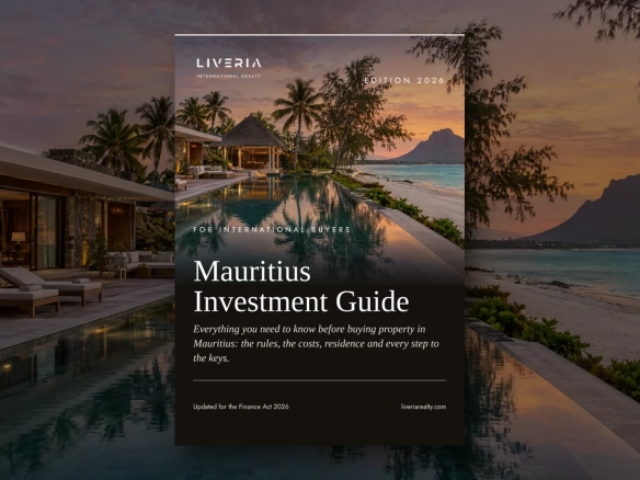 Cover of the LIVERIA Mauritius Investment Guide 2026
